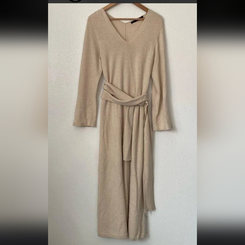 Jenni Kayne Sweater Wrap Maxi Dress